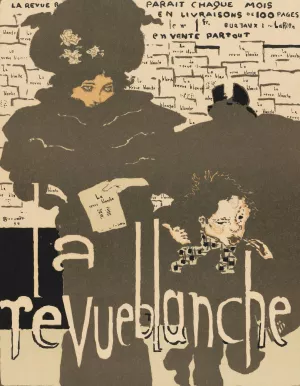 La Revue Blanche by Pierre Bonnard Oil Painting