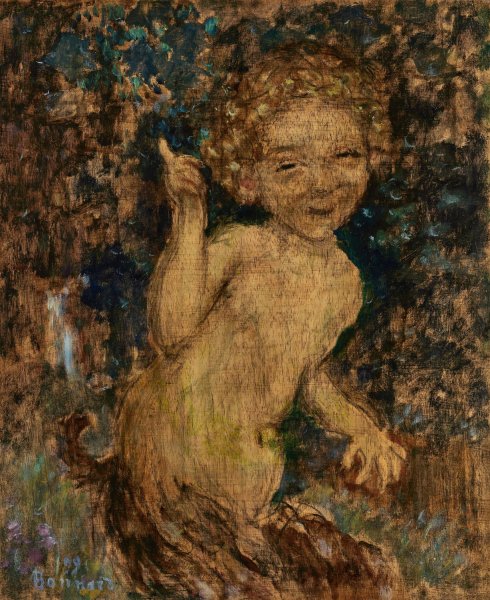 Main Product Photo of Le Faune  Painting by Pierre Bonnard