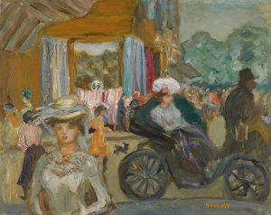 Le Fiacre by Pierre Bonnard Oil Painting