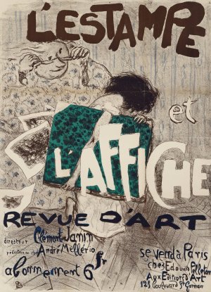 L'Estampe et l'Affiche by Pierre Bonnard Oil Painting