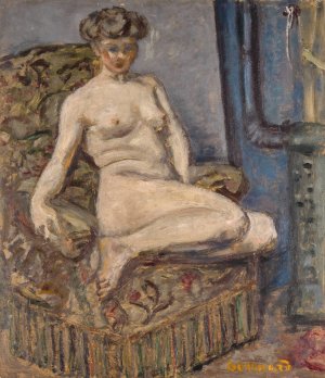Model in Armchair by Pierre Bonnard Oil Painting