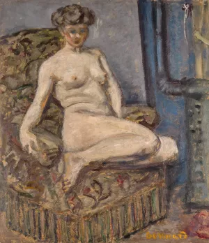 Model in Armchair by Pierre Bonnard Oil Painting