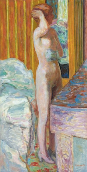 Main Product Photo of Nu Debout  Painting by Pierre Bonnard
