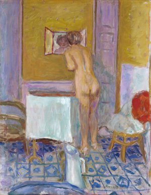 Nude With Red Cloth by Pierre Bonnard Oil Painting
