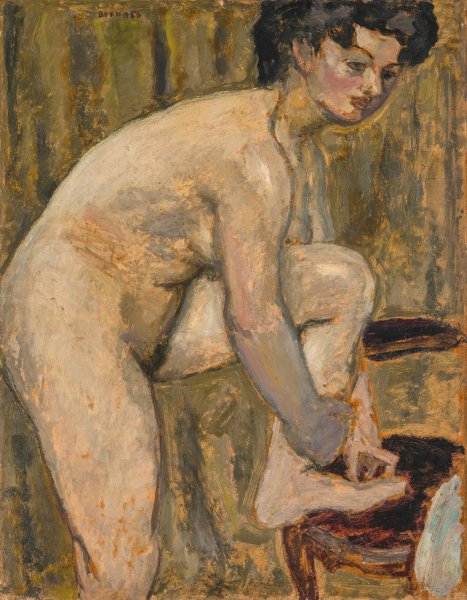 Main Product Photo of Nude  Painting by Pierre Bonnard