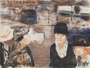 Place Clichy by Pierre Bonnard Oil Painting