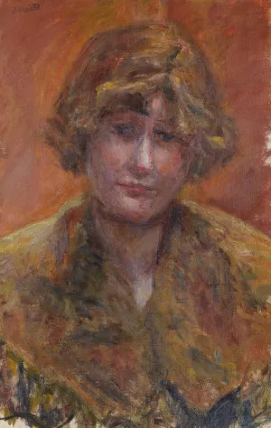 Portrait de jeune fille by Pierre Bonnard Oil Painting