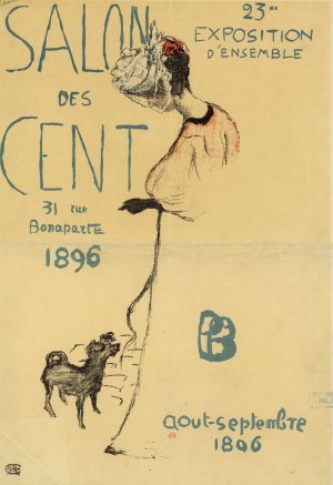 Salon des Cent Oil painting by Pierre Bonnard
