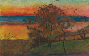 Soleil Couchant by Pierre Bonnard Oil Painting