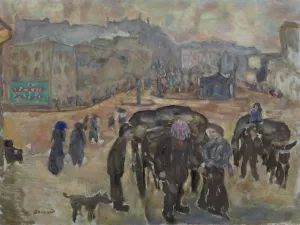 The Ragpickers Oil painting by Pierre Bonnard