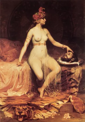 Salome by Pierre Bonnaud Oil Painting
