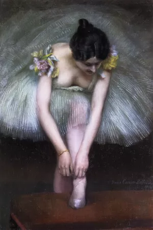 Before the Dance by Pierre Carrier-Belleuse Oil Painting