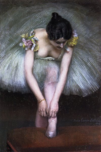 Main Product Photo of Before the Dance Painting by Pierre Carrier-Belleuse