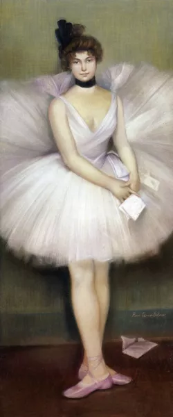 Dancer by Pierre Carrier-Belleuse - Oil Painting Reproduction
