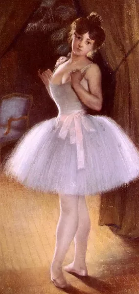 Danseuse by Pierre Carrier-Belleuse - Oil Painting Reproduction