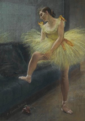 La Danseuse by Pierre Carrier-Belleuse Oil Painting