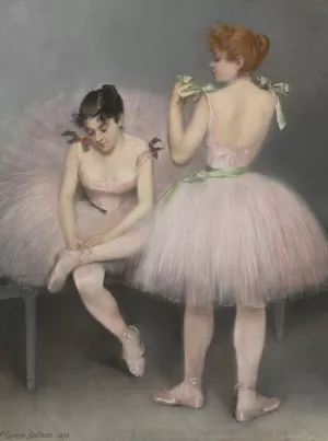 Les danseuses by Pierre Carrier-Belleuse Oil Painting