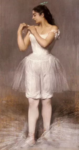 The Ballerina by Pierre Carrier-Belleuse - Oil Painting Reproduction