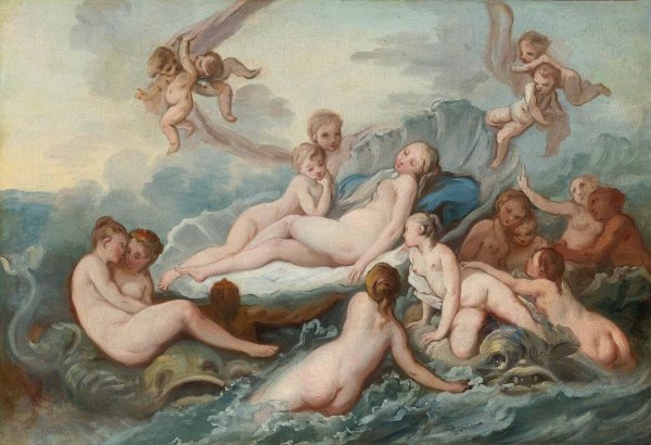 Main Product Photo of The Birth Of Venus Painting by Pierre Charles Tremolieres