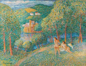 Le Dejeuner Sur L'herbe by Pierre De Belay Oil Painting