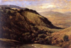 Valley in the Auvergne painting by Pierre Etienne Theodore Rousseau