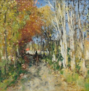 L'alle Foretiere by Pierre-Eugene Montezin Oil Painting