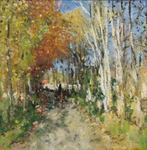 L'alle Foretiere by Pierre-Eugene Montezin Oil Painting