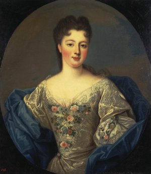 Portrait of Luiza Adelaida of Orleans