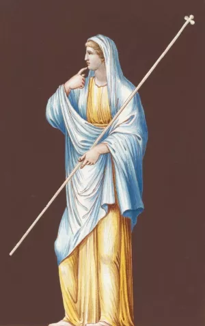Alora, alla porte sinistra by Pierre-Jean Mariette Oil Painting
