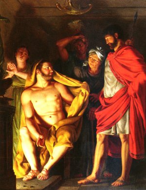 Coriolanus by Pierre Joseph Francois Oil Painting
