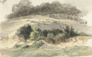 Heuvelachtig Landschap by Pierre Louis Dubourcq Oil Painting