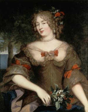 Francoise-Marguerite de Sevigne, comtesse de Grignan by Pierre Mignard Oil Painting