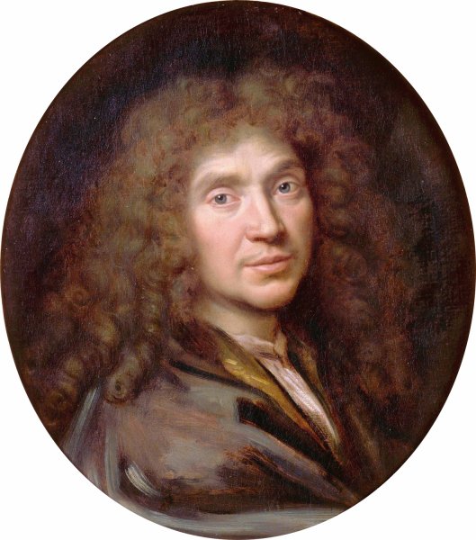 Main Product Photo of Moliere  Painting by Pierre Mignard