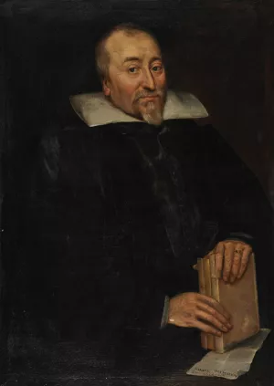 Nicolas Bergier Oil painting by Pierre Murgalet 