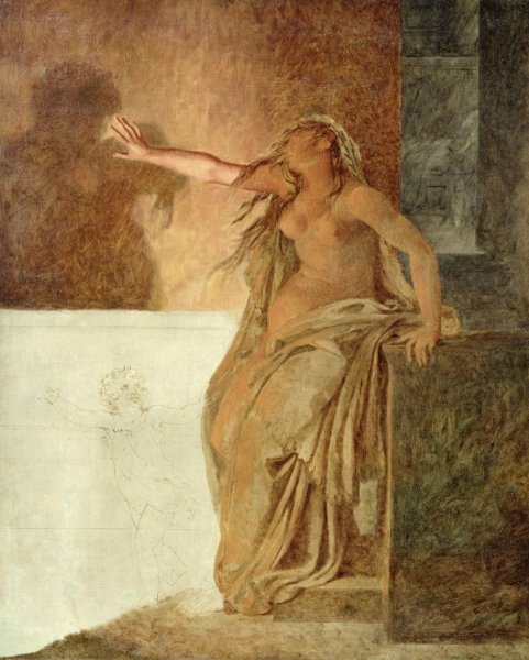 Main Product Photo of Jealousy Painting by Pierre-Narcisse Guerin