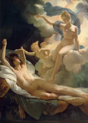 Morpheus and Iris by Pierre-Narcisse Guerin - Oil Painting Reproduction