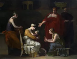 Andromache and Astyanax Oil painting by Pierre-Paul Prud'Hon