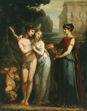 Innocence Preferring Love and Riches by Pierre-Paul Prud'Hon Oil Painting