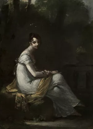 Mme. Dufresne Oil painting by Pierre-Paul Prud'Hon