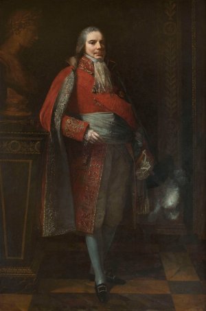 Portrait de Charles-Maurice de Talleyrand-Perigord by Pierre-Paul Prud'Hon Oil Painting