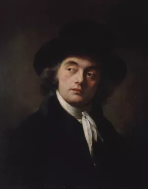 Portrait d'inconnu by Pierre-Paul Prud'Hon Oil Painting