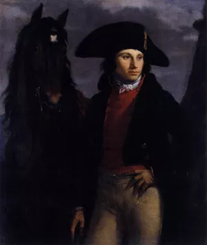 Portrait of Georges Anthony by Pierre-Paul Prud Hon Oil Painting