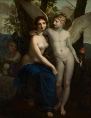 The Union of Love and Friendship by Pierre-Paul Prud'Hon Oil Painting