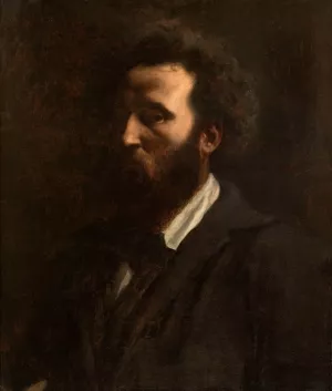 Autoportrait Oil painting by Pierre Puvis De Chavannes