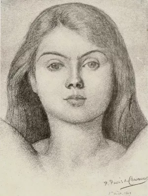 L'Esperance by Pierre Puvis De Chavannes Oil Painting