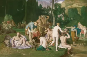 Peace by Pierre Puvis De Chavannes Oil Painting