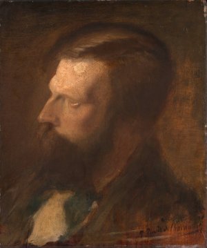 Portrait d'homme by Pierre Puvis De Chavannes Oil Painting