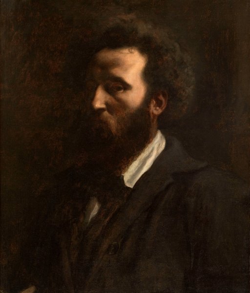 Self-portrait  by Pierre Puvis De Chavannes - Hand-Painted Oil Painting Reproduction