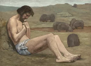 The Prodigal Son by Pierre Puvis De Chavannes Oil Painting