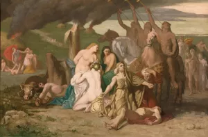 War by Pierre Puvis De Chavannes Oil Painting